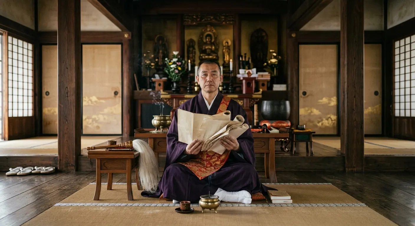 住職になるための資格のイメージ